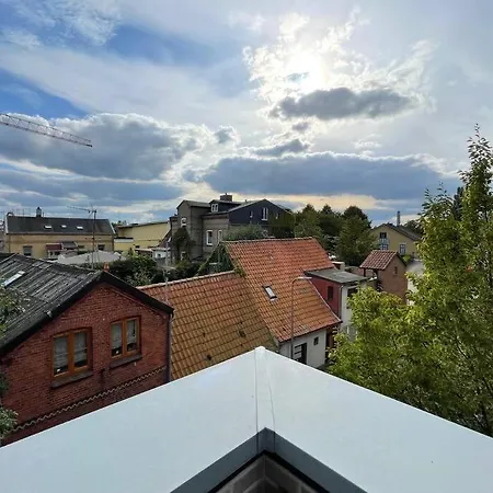 Daire Barrierefr. Penthouse Am Hafen Mit Sonnen-terrasse Eckernförde