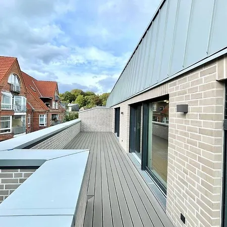 Daire Barrierefr. Penthouse Am Hafen Mit Sonnen-terrasse