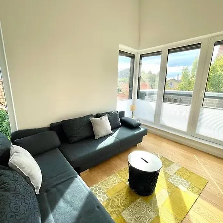 Barrierefr. Penthouse Am Hafen Mit Sonnen-terrasse